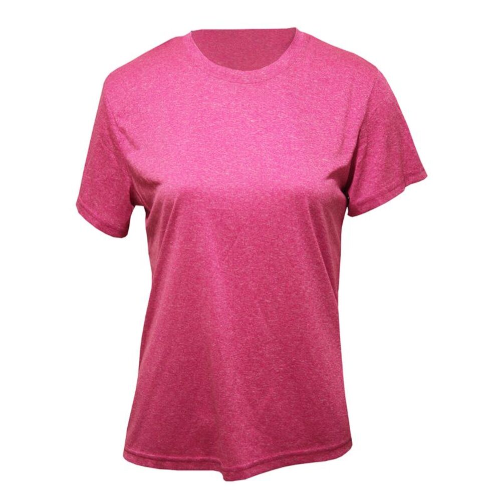 TriDri Womens/Ladies Melange T-Shirt / Pink Melange